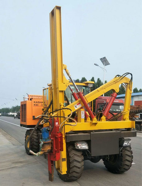 如何做好公路護(hù)欄打樁機(jī)的防銹處理？